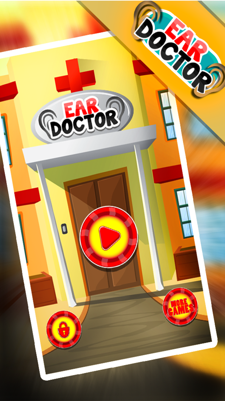 Ear surgery Simulator ASMR Doctor Game Ear Wax Salon Hospital Games
