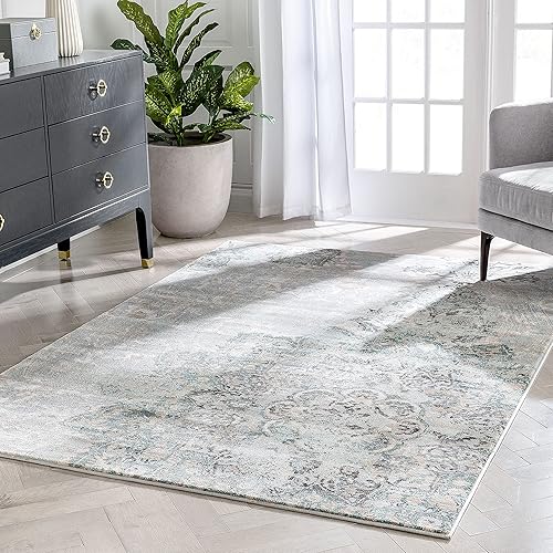 Well Woven Alfombra vintage envejecida Kensington Goa cobre moderna oriental 3 pies 11 pulgadas x 5 pies 3 pulgadas