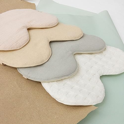 Miniatura 8 de 2-PACK Cotton Eye Sleep Mask Oversized for sleeping  Organic Oeko-TEX Standard  Blackout Eye Shade cover  Adjustable strap Breathable Travel