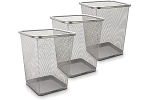 Brookstone Mesh Wastebasket: The Seamless Fusion of Functionality and Style