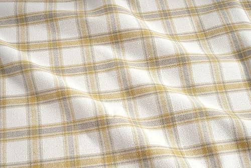 Miniatura 6 de Casa De Lan Mantel rectangular de algodón, sin arrugas, con costuras en inglete de algodón, Dobby Check, comedor de cocina, boda, decoraciones y