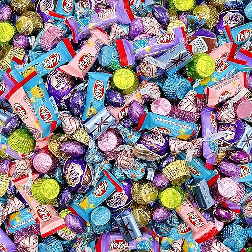 Surtido de barras de caramelo de chocolate Hershey's NUGGETS, KITKAT, Snickers, M&M's, Vía Láctea (bolsa de 3 libras)