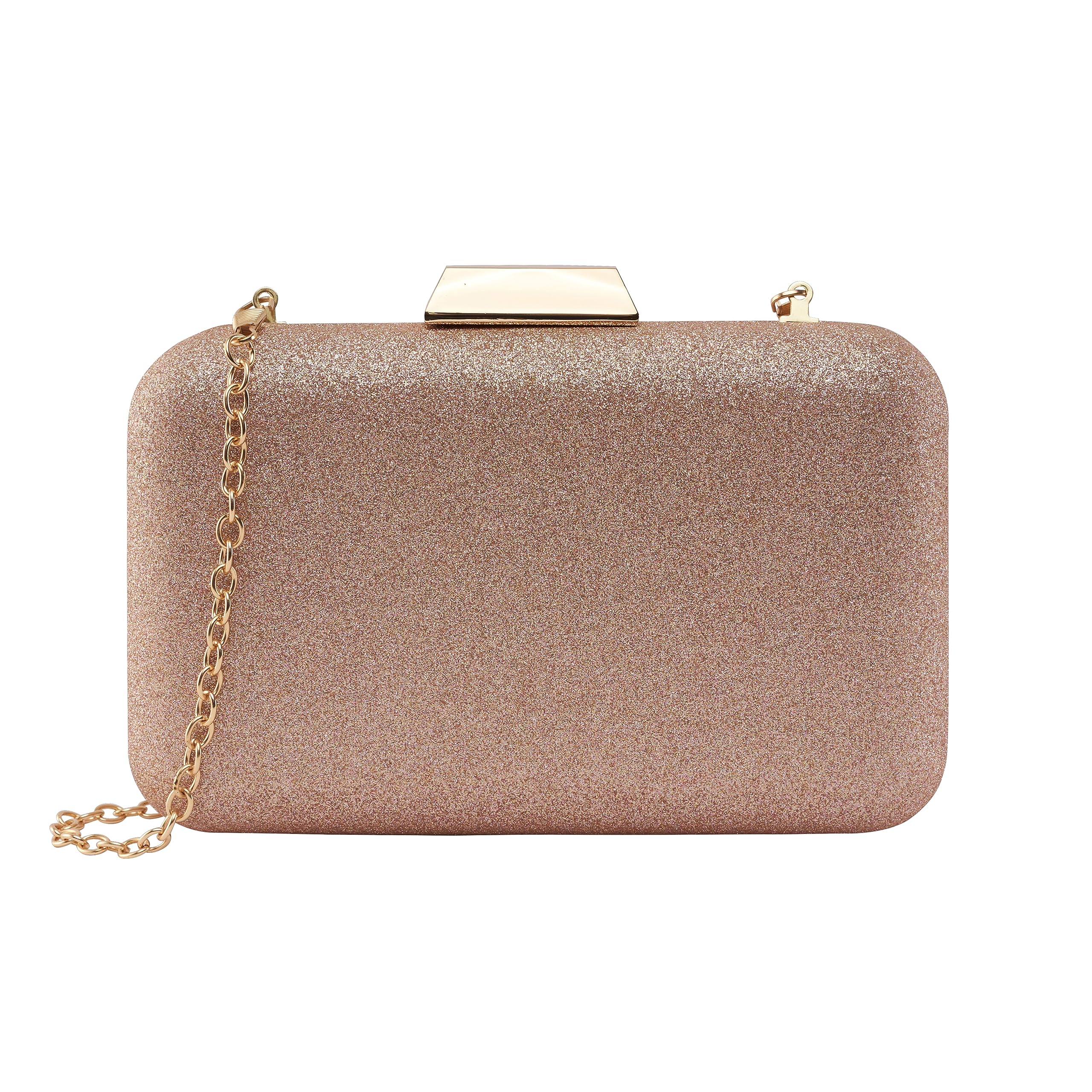 Lino Perros Womens Champagne Clutch (B0CF8S427T) Amazon Price History, Amazon Price Tracker