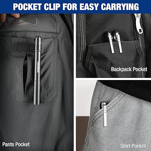 Miniatura 8 de WORKPRO Juego de 4 luces azules para bolígrafo y 4 unidades de luces negras