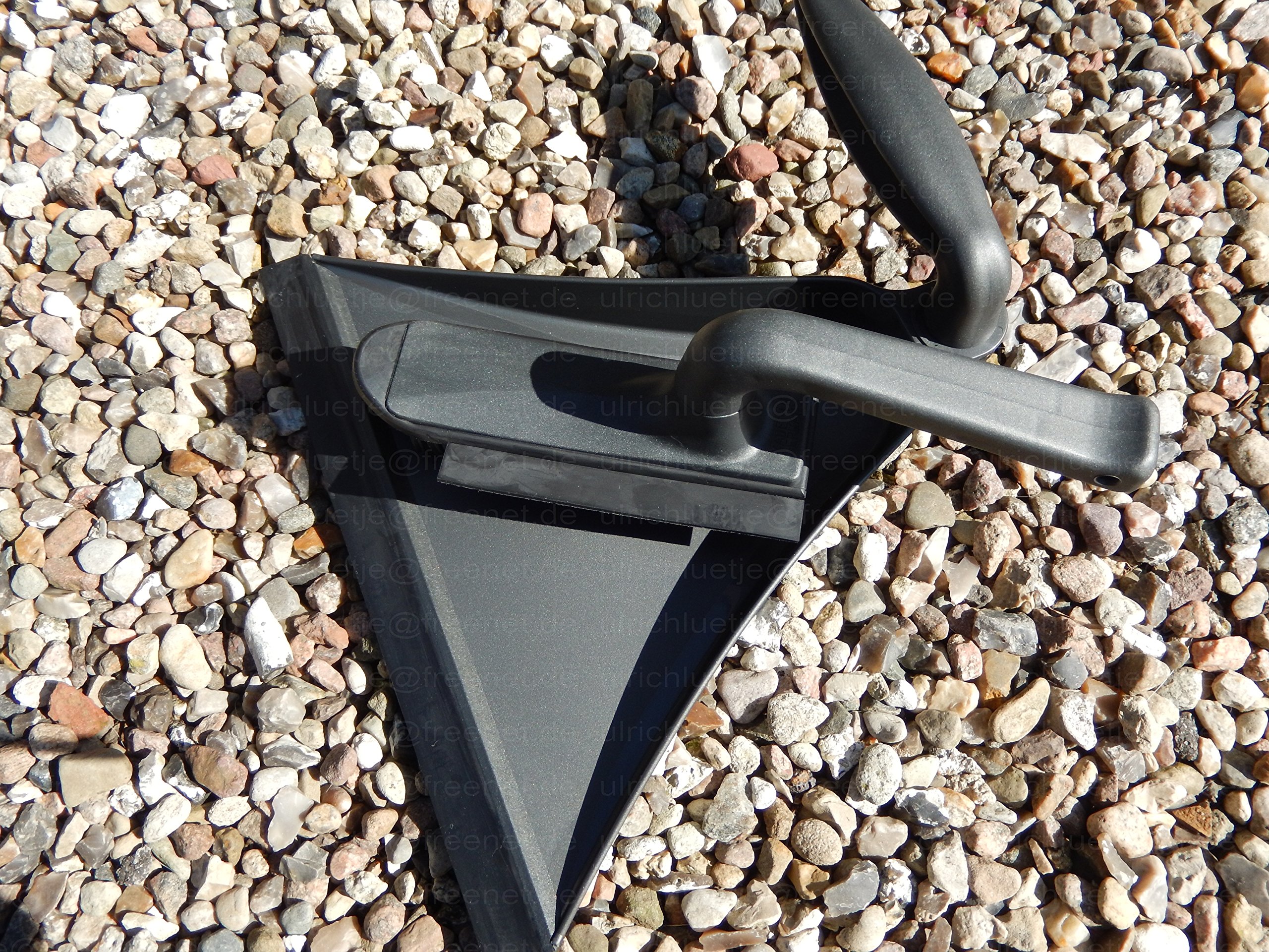 V7 Handbesen & Kehrschaufel anthrazit-metallic