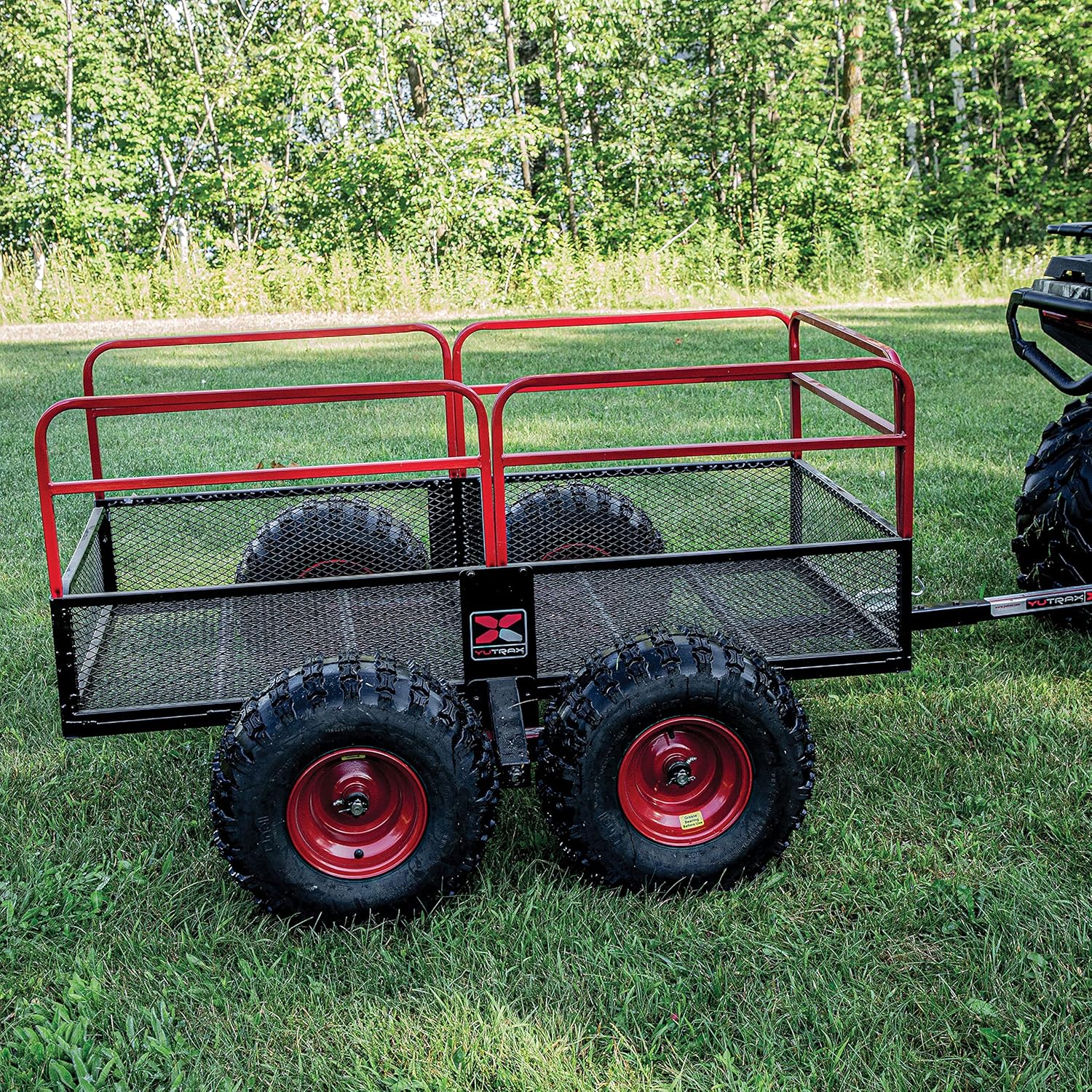 Trail Warrior X4 Heavy Duty UTV/ATV Trailer - For Off-Road Use - 1,250 lb. Capacity, TX159