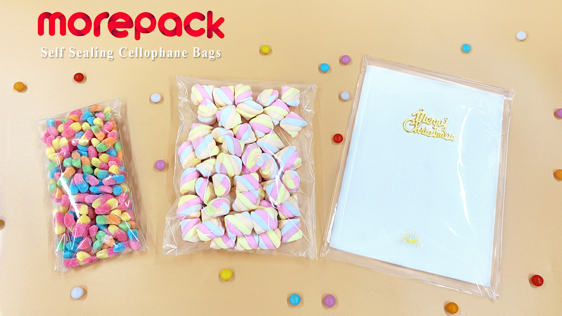 Cellophane Bags 9x12 100 CT 2.4x3.9 Inches Clear Cello Cellophane Plastic Bags, Re-Sealable 1000 Pcs 9x12 (o) Clear Flat Cello/cellophane Bags Case