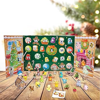 Amazon.com: Pokémon Holiday Advent Calendar Playset for Kids