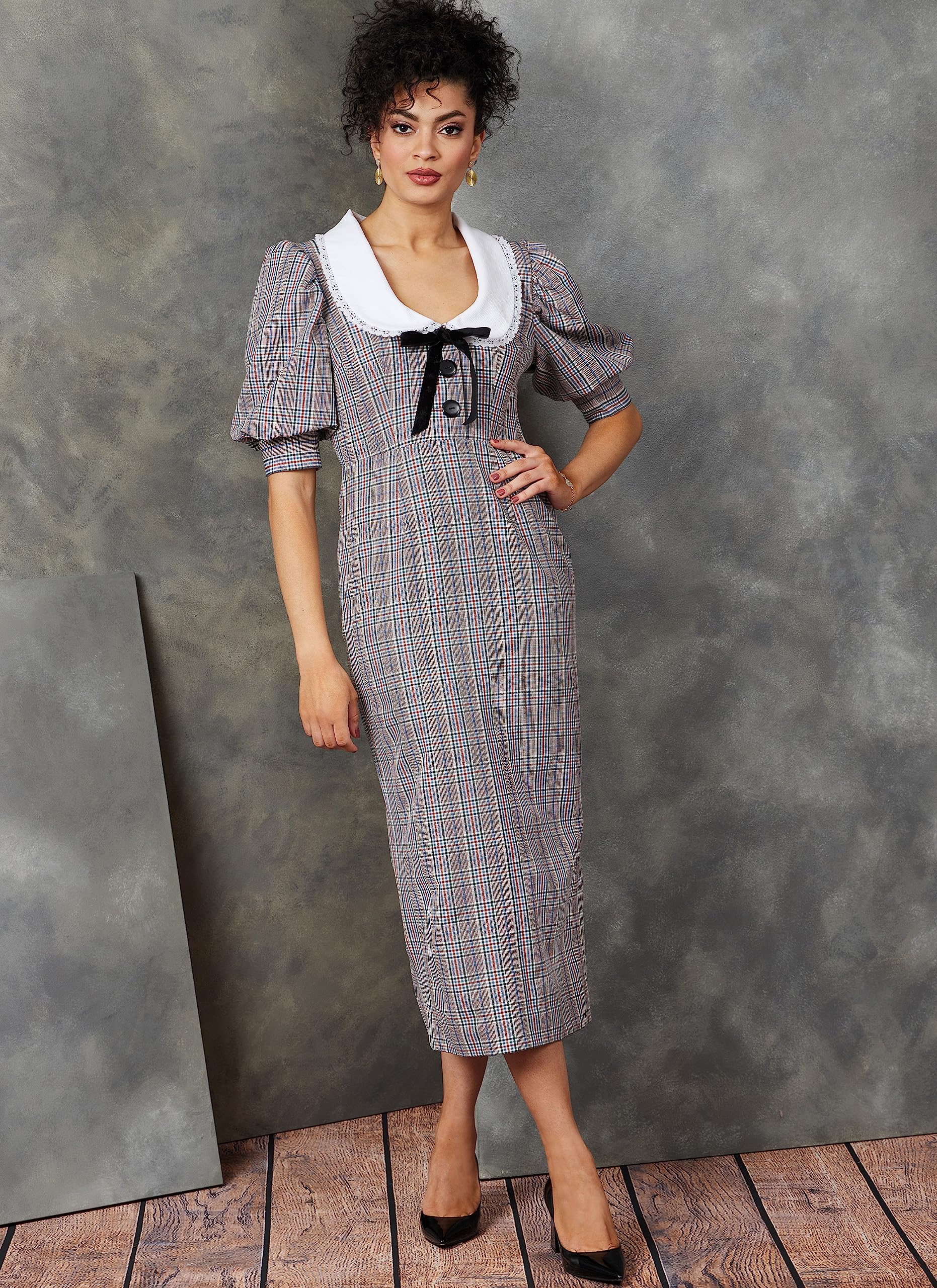 Vogue Patterns V1905B5 Misses Dress B5 (8-10-12-14-16), Multicolor - Image 4