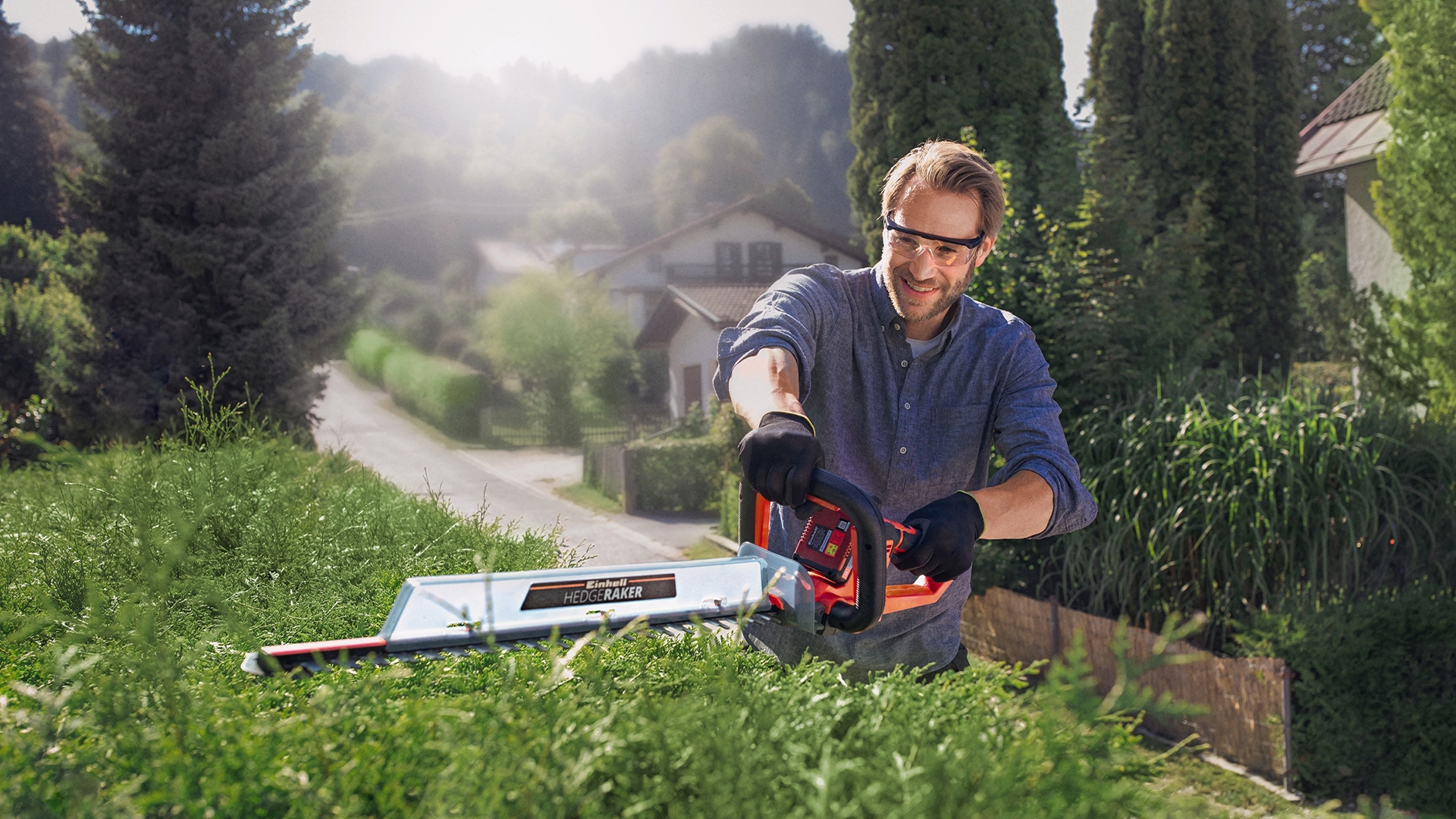 Einhell Cordless Hedge Trimmer 18V Power X-Change, 60cm (24 Inch