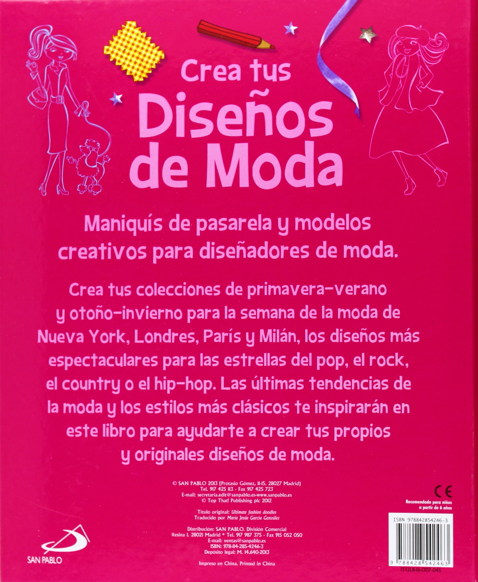 Crea tus diseños de moda : maniquís de pasarela y modelos creativos para diseñadores de moda