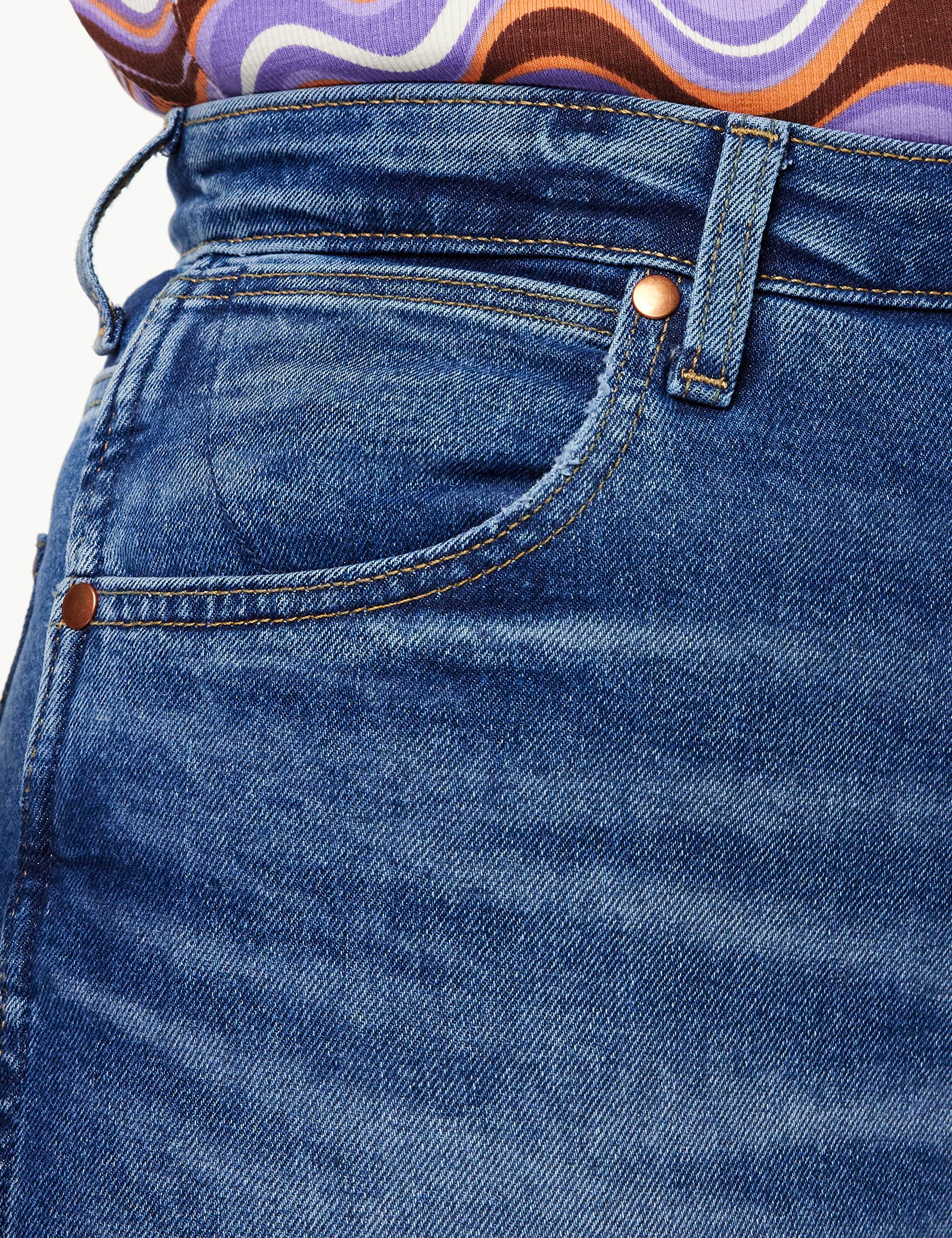 Wrangler Mom Straight - Dżins Kobiety