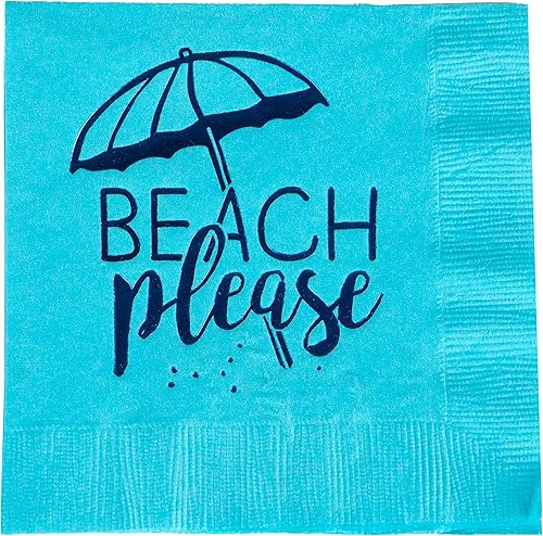 Miniatura 8 de Funky Junque Dicho decorativo desechable de celebración - 25 Lake Life (blancoazul marino)