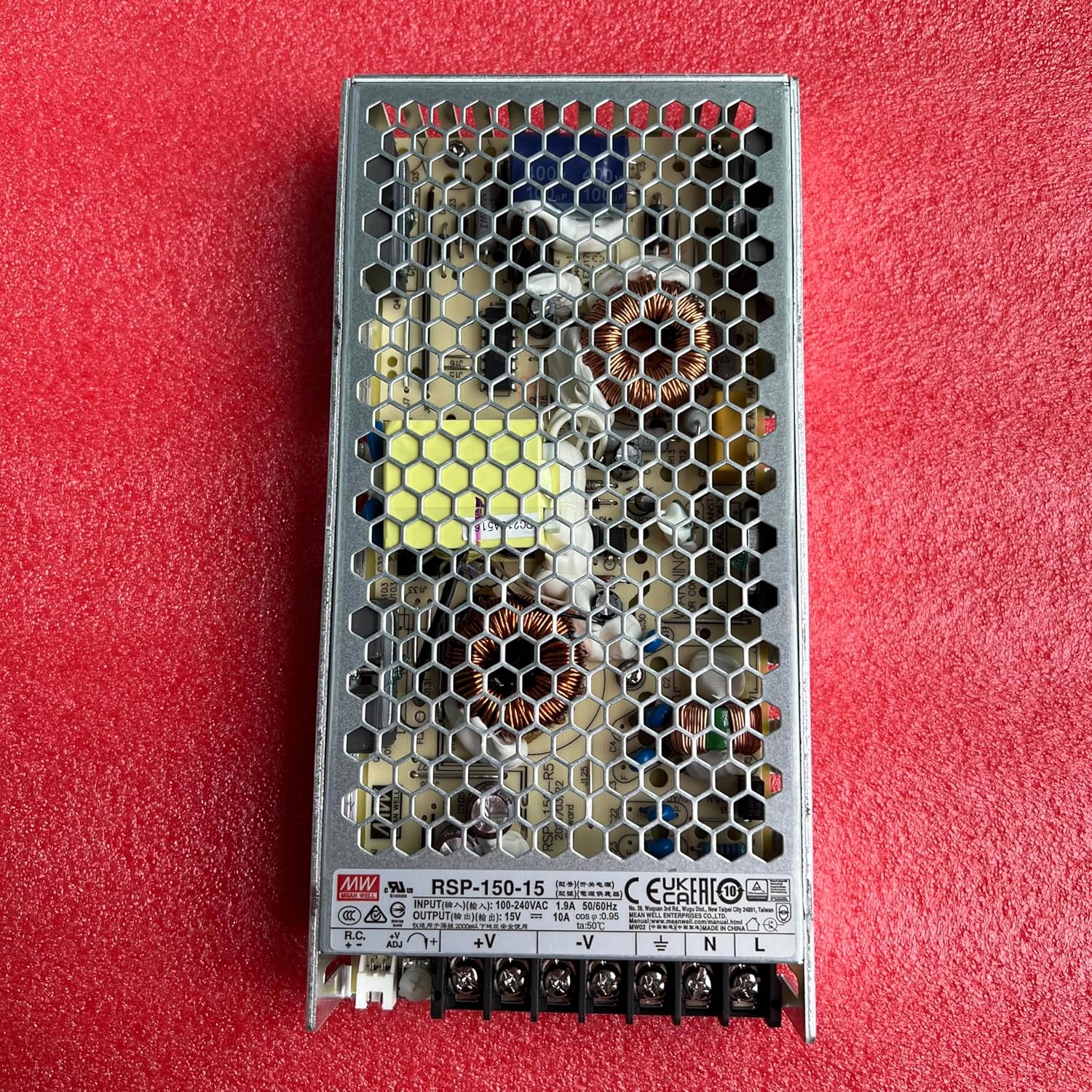 Mean Well RSP-150-15 150W Single Output with PFC Function RSP-150 15V/10A