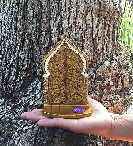 Miniatura 5 de GlitZGlam Puerta de hadas en miniatura de libélula y estilo marroquí y para las hadas y gnomos del jardín encantado. Un accesorio de jardín de hadas