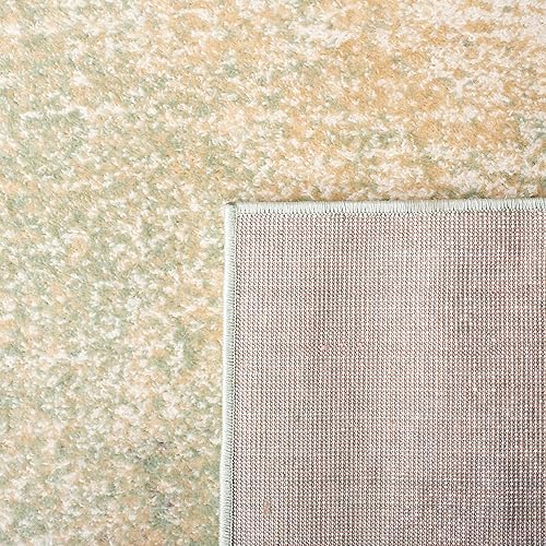 Miniatura 7 de SAFAVIEH, colección Adirondack - Alfombra de 6 x 9 pies, marfilsalvia, moderna, abstracta, no desprende pelo, de fácil cuidado, para zonas de alto