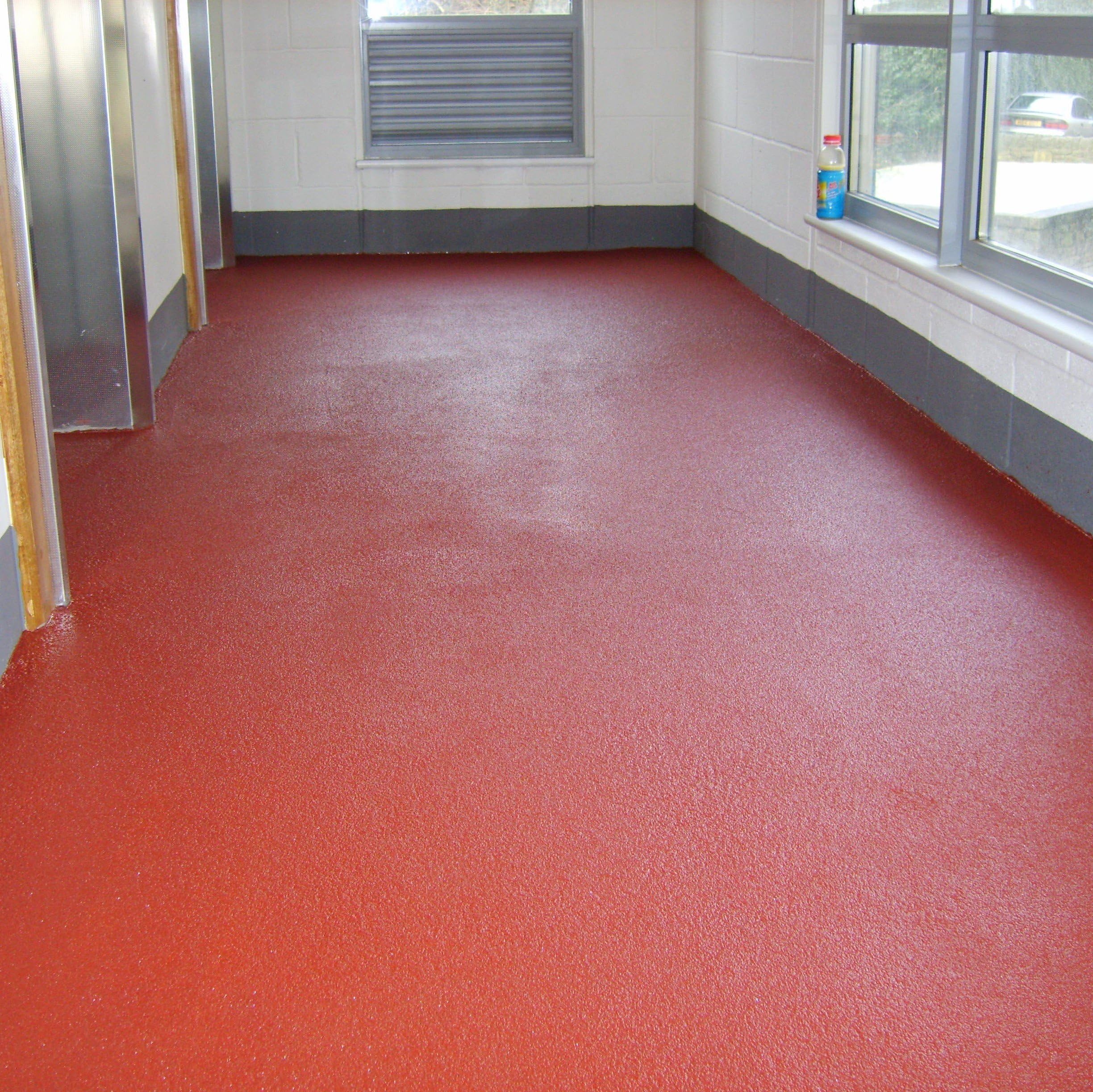 Anti Slip Epoxy Floor Paint High Gloss 100% Solid Epoxy 5L (Black)