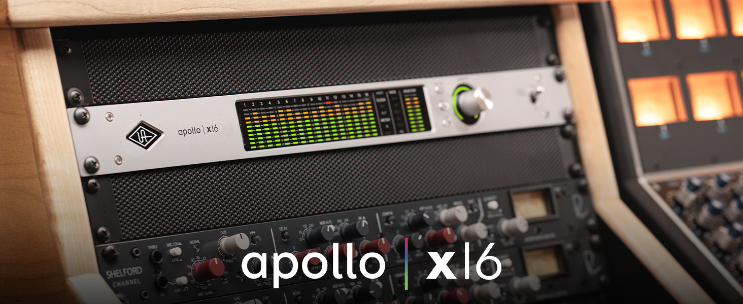 Amazon.com: Universal Audio Apollo x16 Gen 2 Essentials : Musical