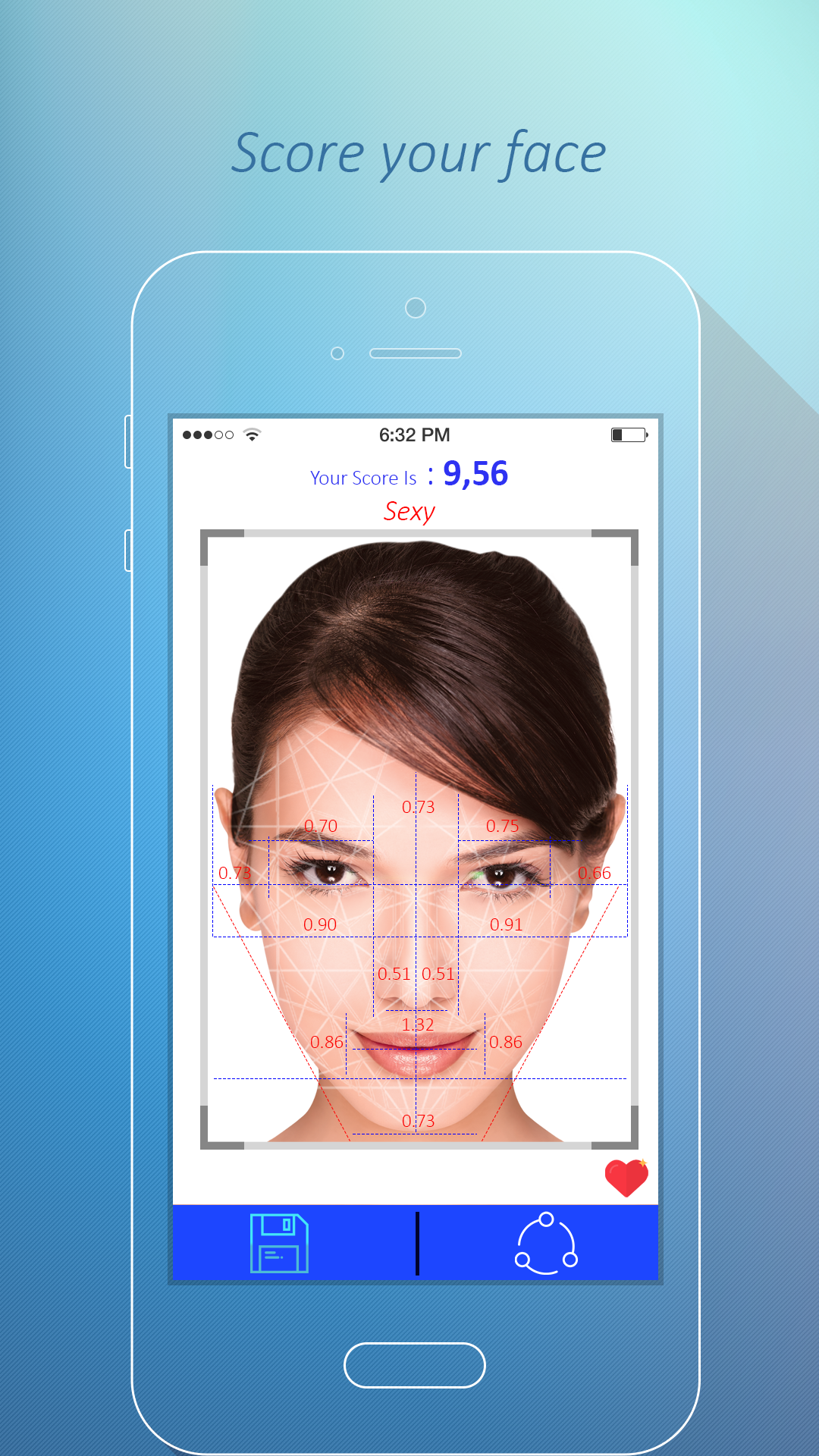 Face Beauty Meter Golden ratio App on Amazon Appstore