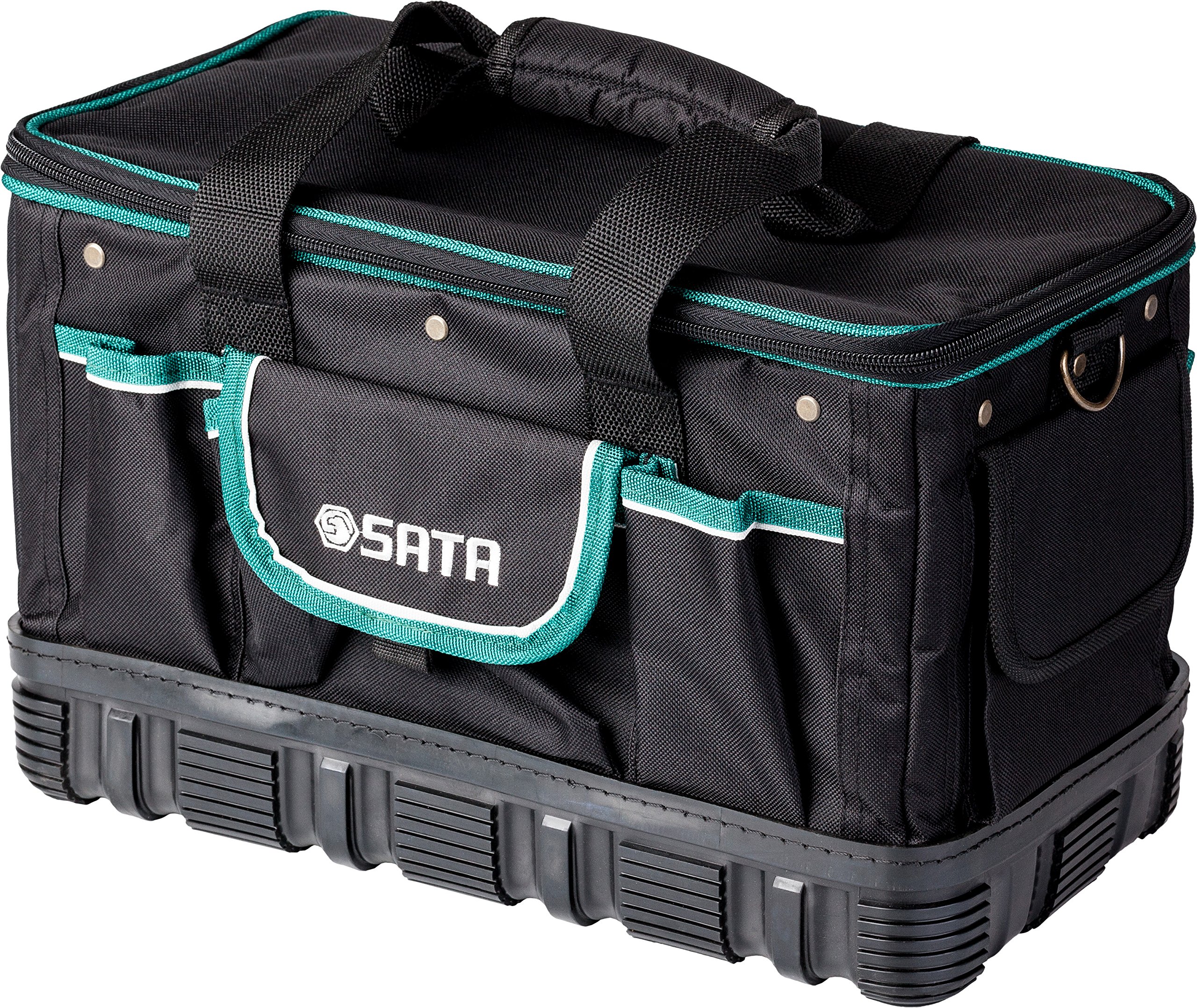 Bolsa Porta-Ferramentas Baú Sata Verde/Preta 16
