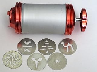 Vintage Mirro Cookie Press with 6 Designs