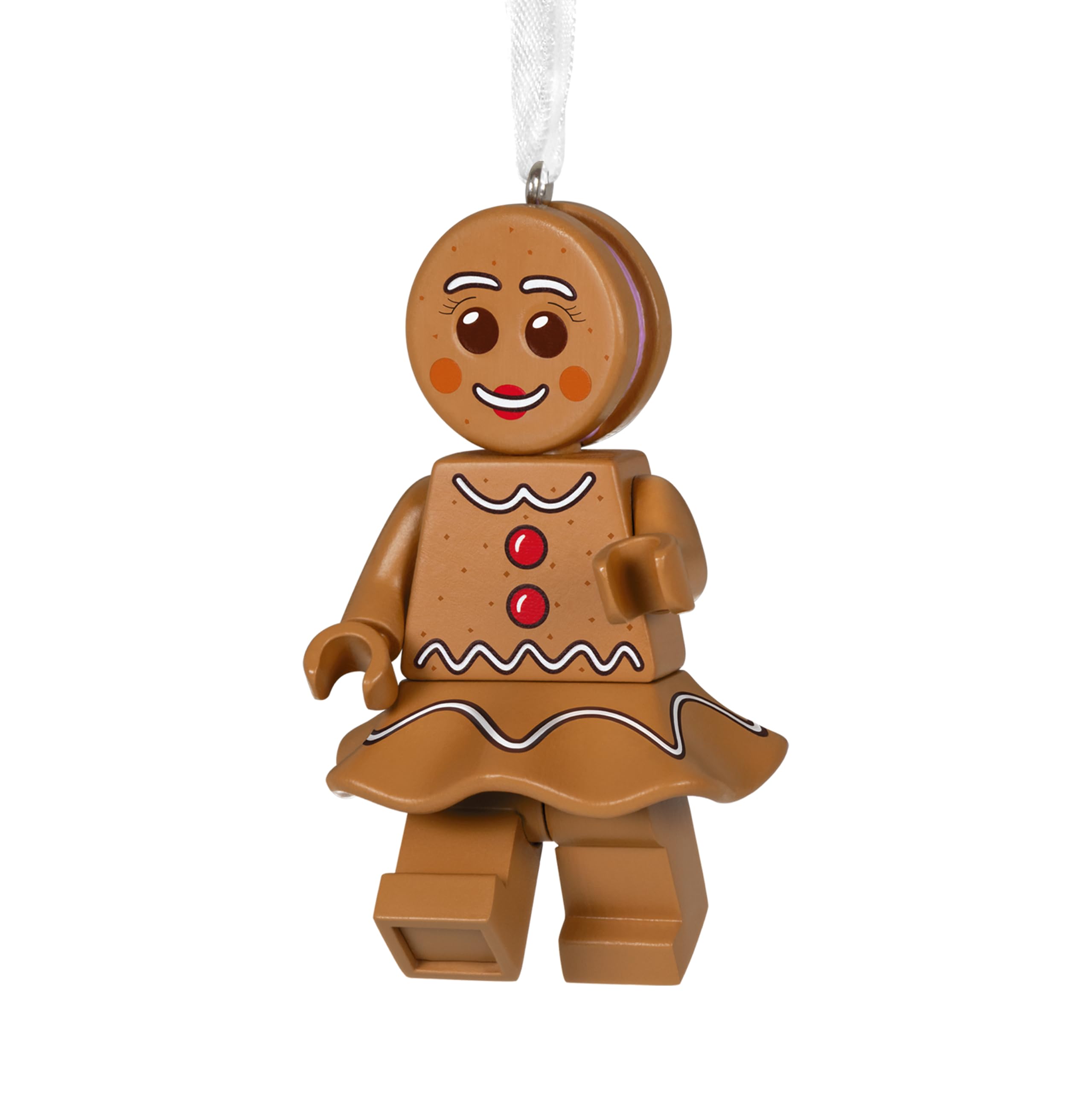 Hallmark Collectable Keepsake LEGO Minifigure Gingerbread Girl Ornament