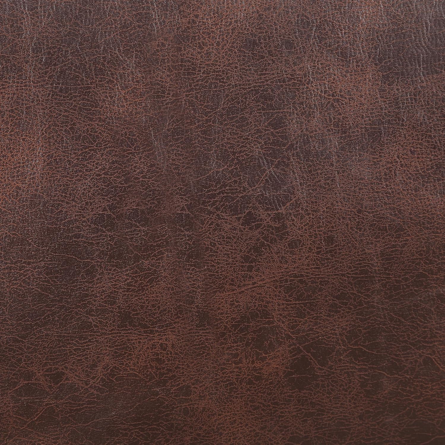 Close-up of the Faux Leather fabric texture of the recliner