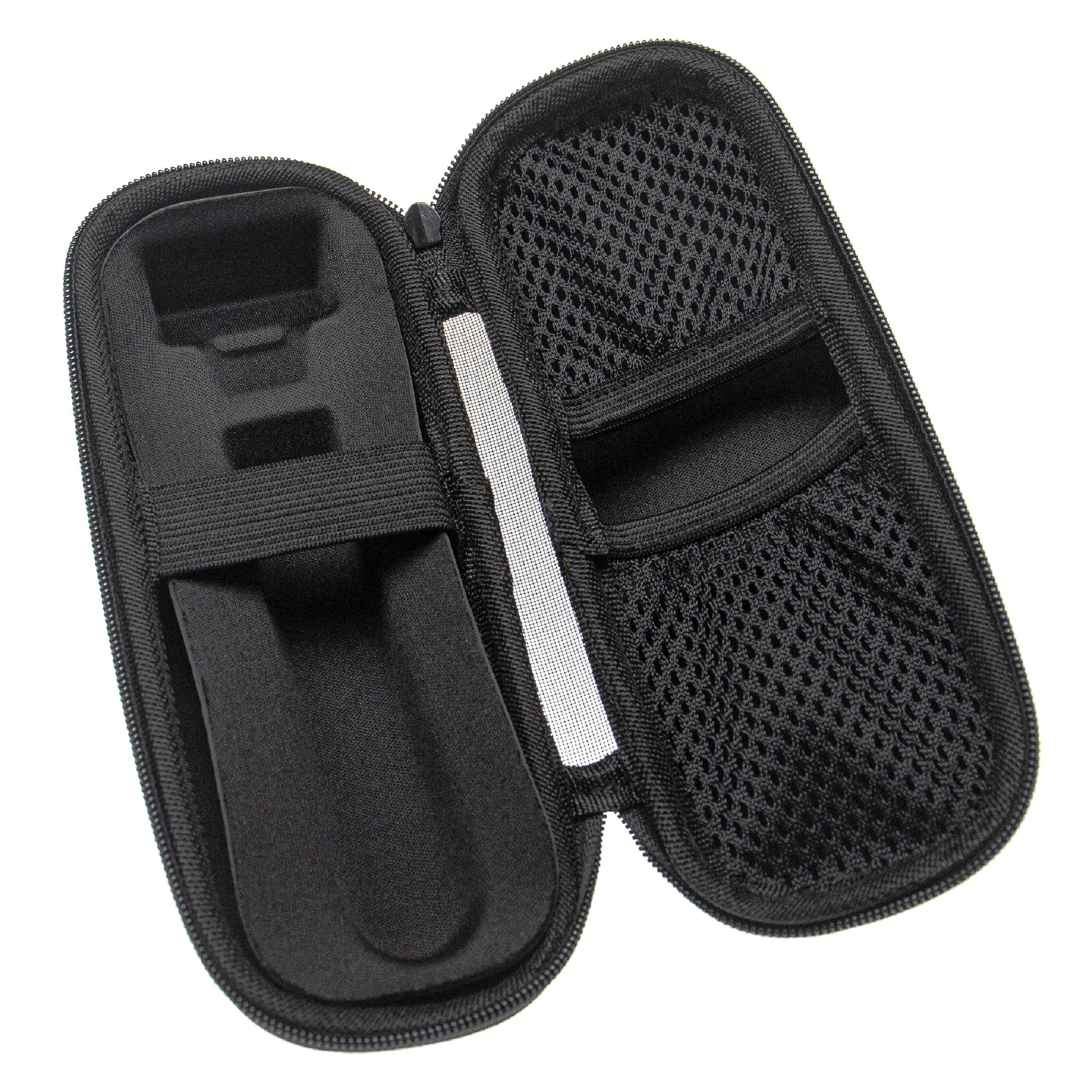 vhbw Funda, Estuche Compatible con Philips OneBlade QP2520, QP2523, QP2527, QP2530, QP25xx, QP2630, QP26xx - Cubierta Protectora, Negro