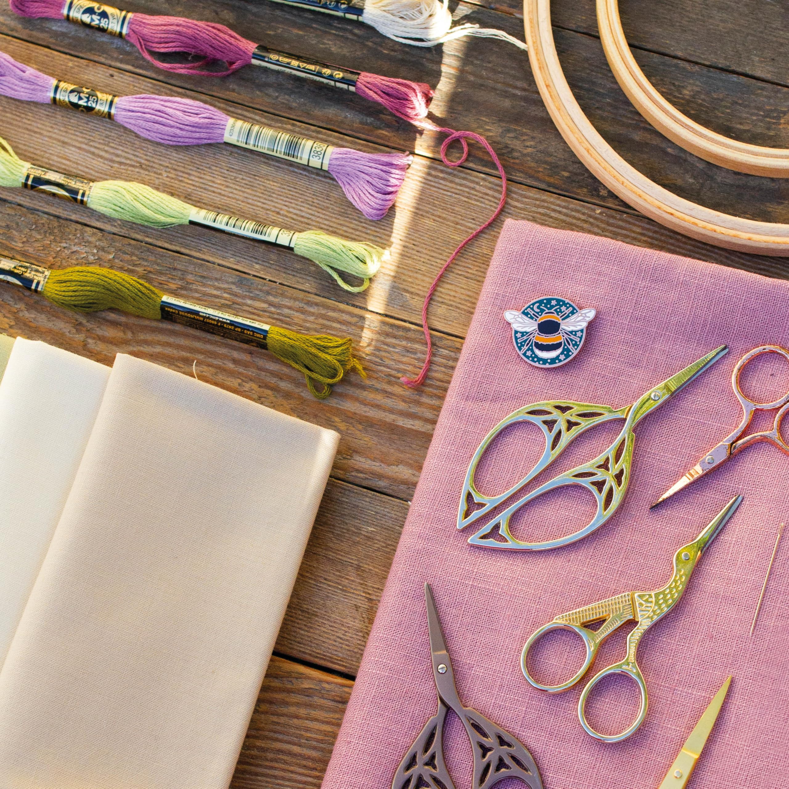 Paint with Thread: In the Garden: A step-by-step guide to embroidery - Image 10