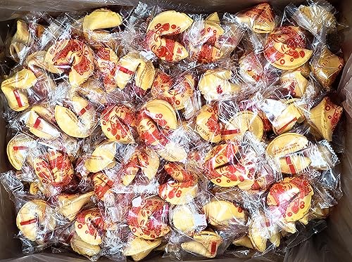 Bailys Fortune Cookies - Caja a granel de aperitivos envueltos individualmente, 350 unidades