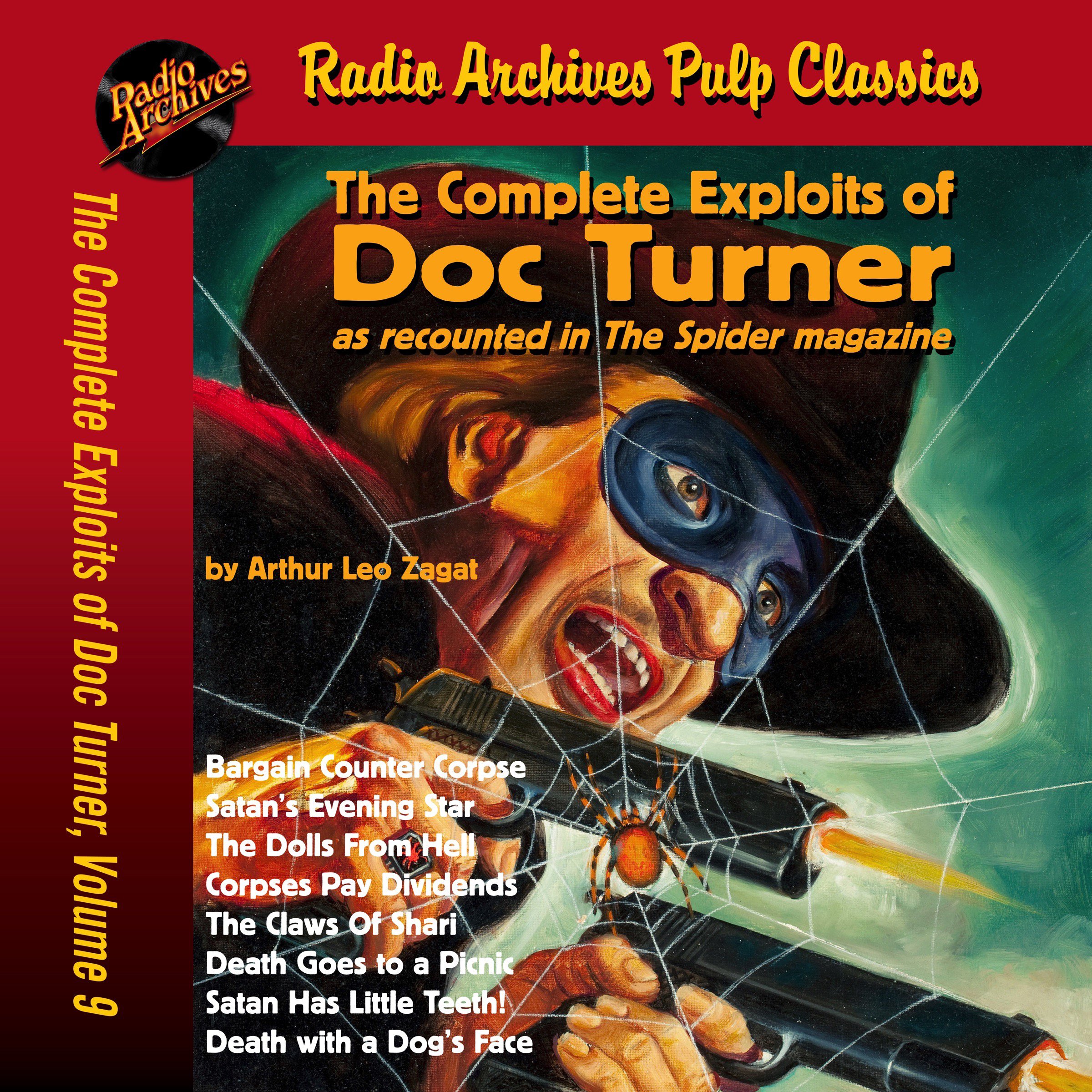 Cover art for The Complete Exploits of Doc Turner, Volume 9