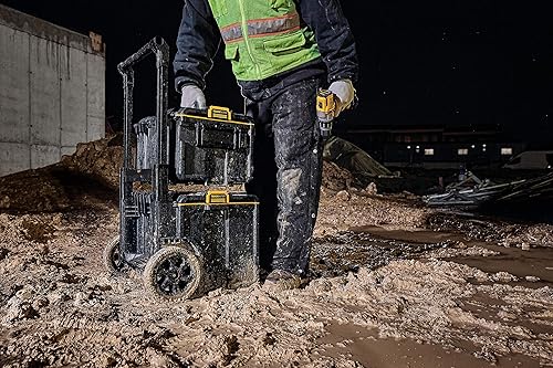 Miniatura 8 de Caja de herramientas DS300 duradera con sello IP65, carga de 110.2 lbs, bloqueo automático, bandeja extraíble y diseño listo para rastreador, ideal