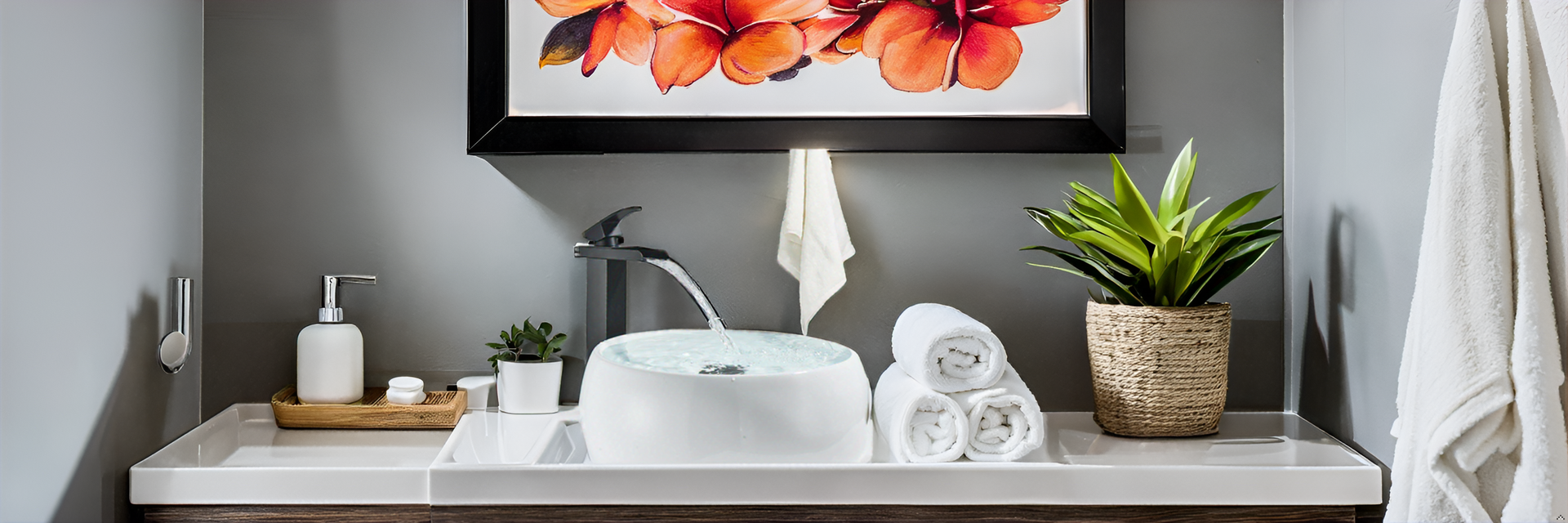 XWIHTR Robinet Cascade Salle De Bain Noir - Robinet Lavabo Une Poignée, Économie D'Eau 30%, Acier Inoxydable SUS304 & Laiton, Mitigeur Chaud/Froid