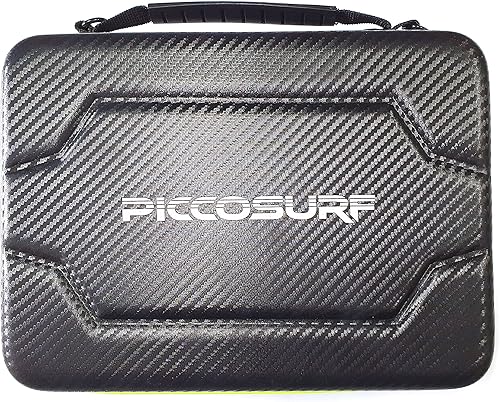 PICCOSURF - Estuche organizador de almacenamiento suave con correa para el hombro para lanzador, caja de almacenamiento para lanzador