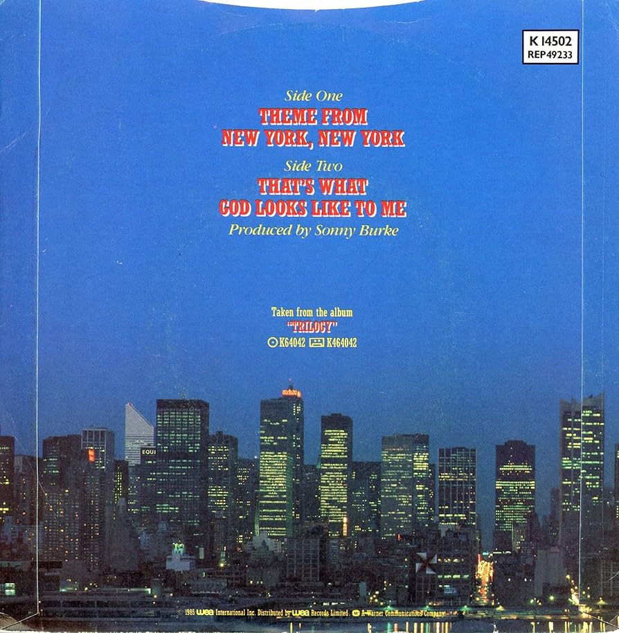 【見本盤】FRANK SINATRA ニューヨーク・ニューヨーク レコード　EP Frank Sinatra - New York New York - [7