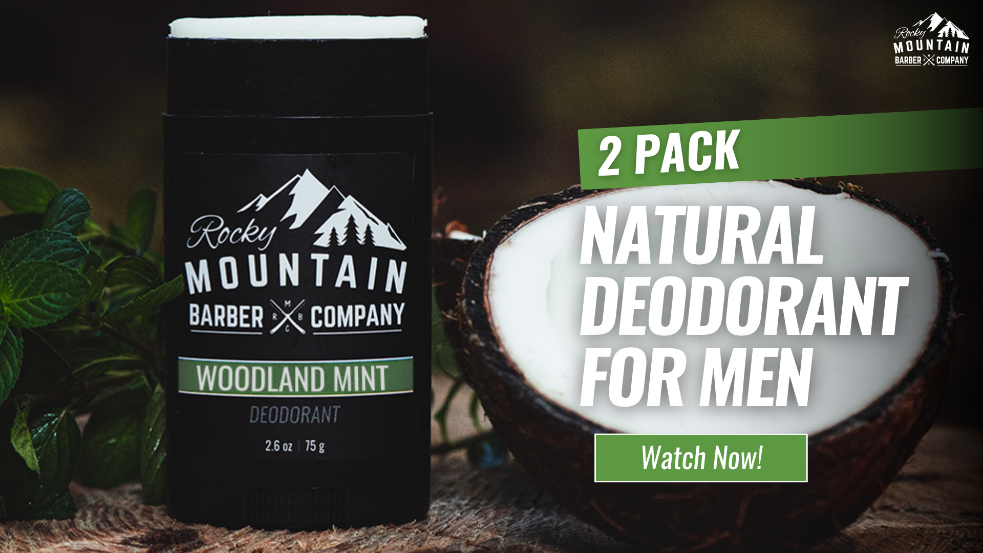 Amazon.com : Natural Deodorant for Men – 2 Pack - Aluminum Free