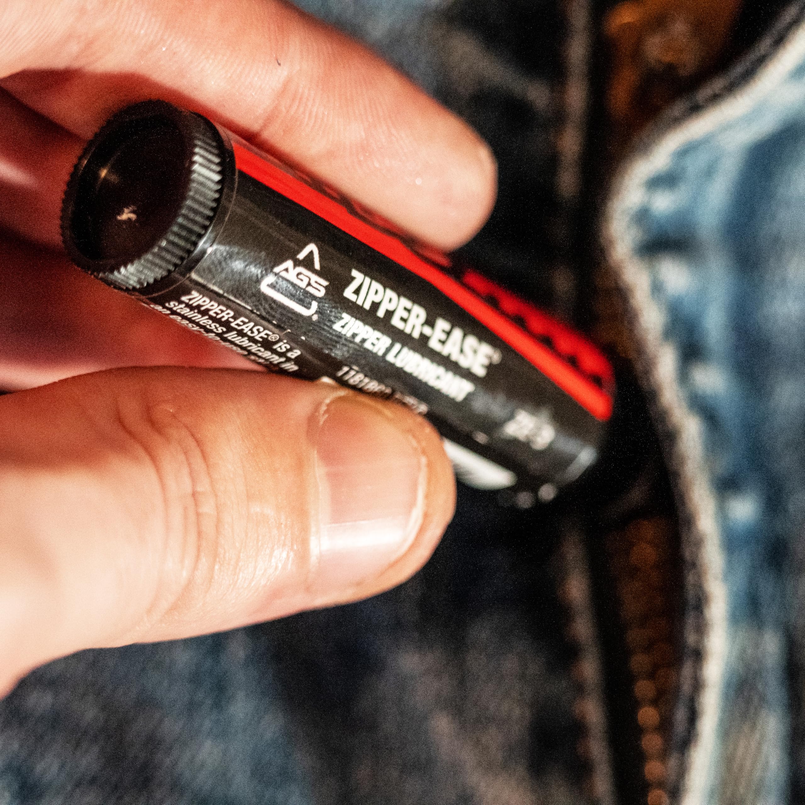 Amazon.com: AGS Zipper-Ease Wax Lubricant for Stuck Zippers No-Mess Easy Glide Balm Stick for Jackets, Coats, Backpacks & Outdoor Gear, 0.15 oz : Industrial & Scientific Amazon.com: AGS Zipper-Ease Wax Lubricant for Stuck Zippers No-Mess Easy Glide Balm Stick for Jackets, Coats, Backpacks & Outdoor Gear, 0.15 oz : Industrial & Scientific