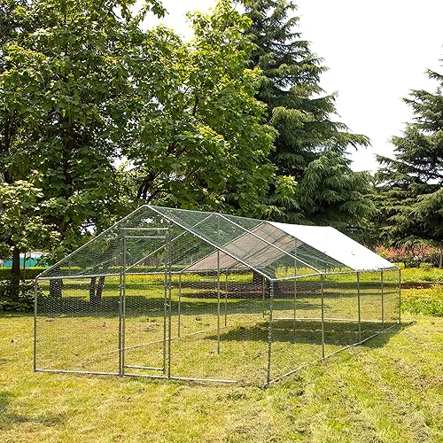 Miniatura 10 de Cubierta de toldo para gallinero de solo 11.38 x 6.33 pies para una habitación