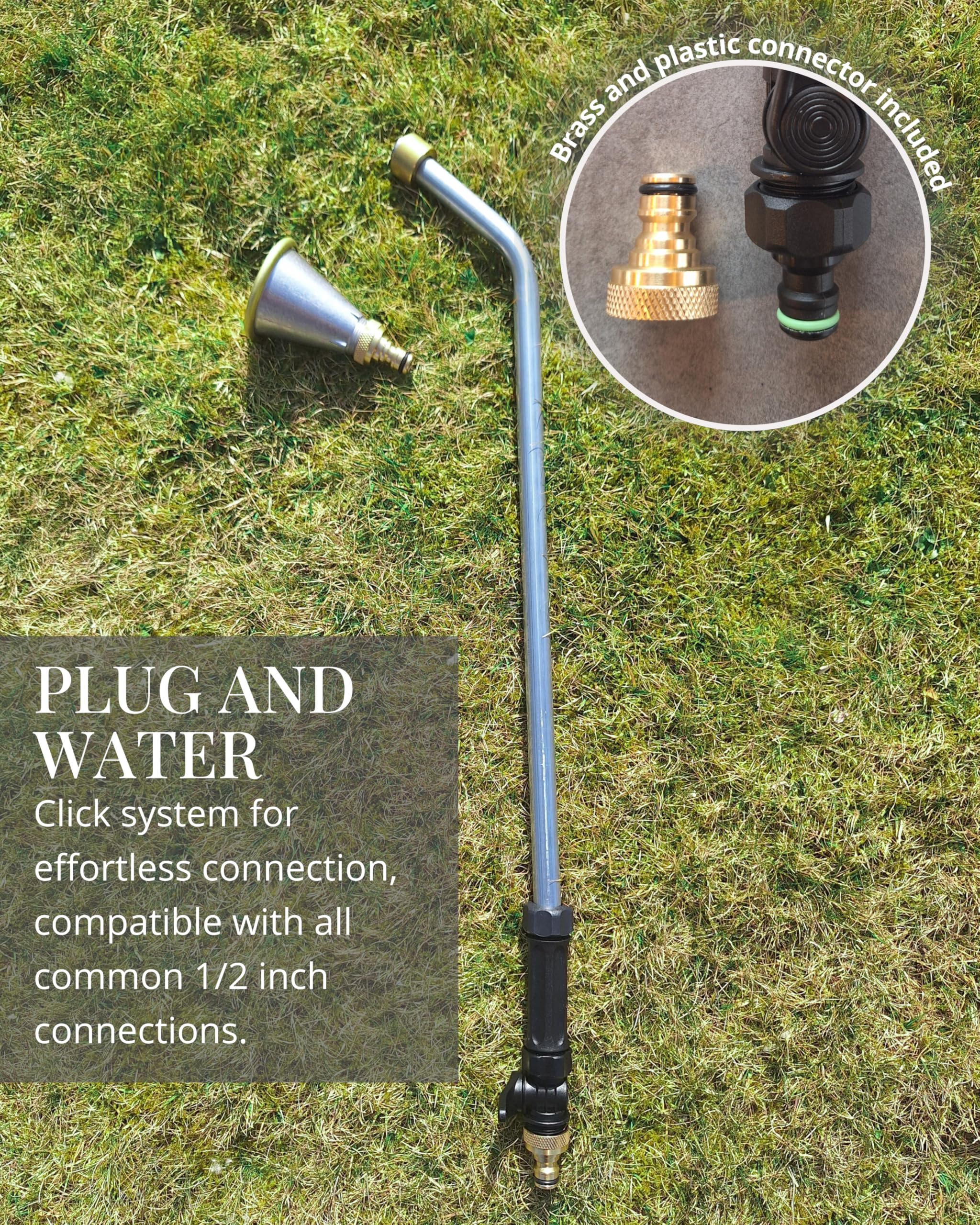LIVLIG Watering Rod, Watering Rod Metal for Garden use, Robust Watering Rod for Precise Watering - Image 3