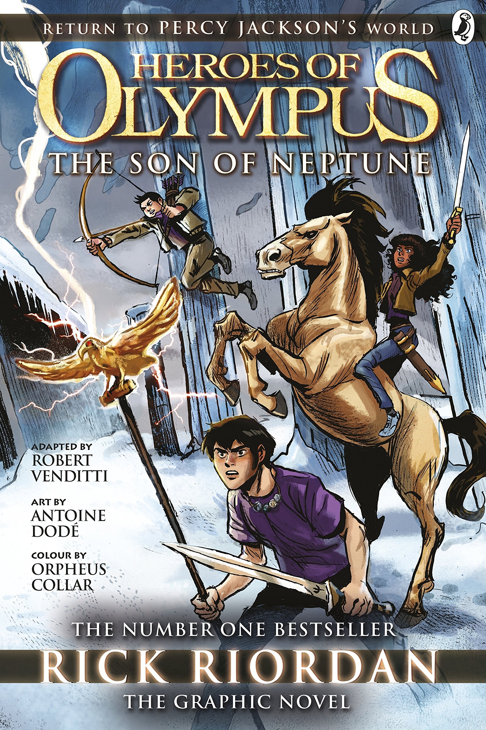 The Son of Neptune: The Graphic Novel (Heroes of Olympus Book 2) (Heroes of Olympus Graphic Novels, 2) Paperback – 23 Feb. 2017
