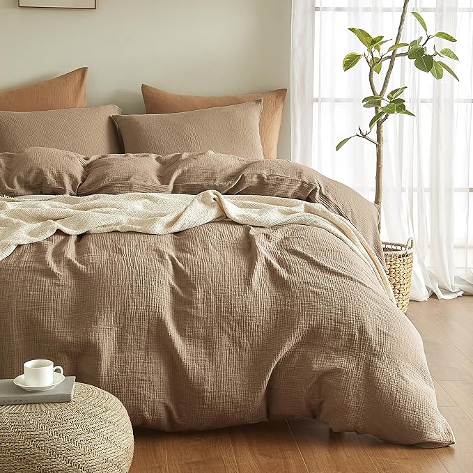 Light Brown Duvet Cover King Size