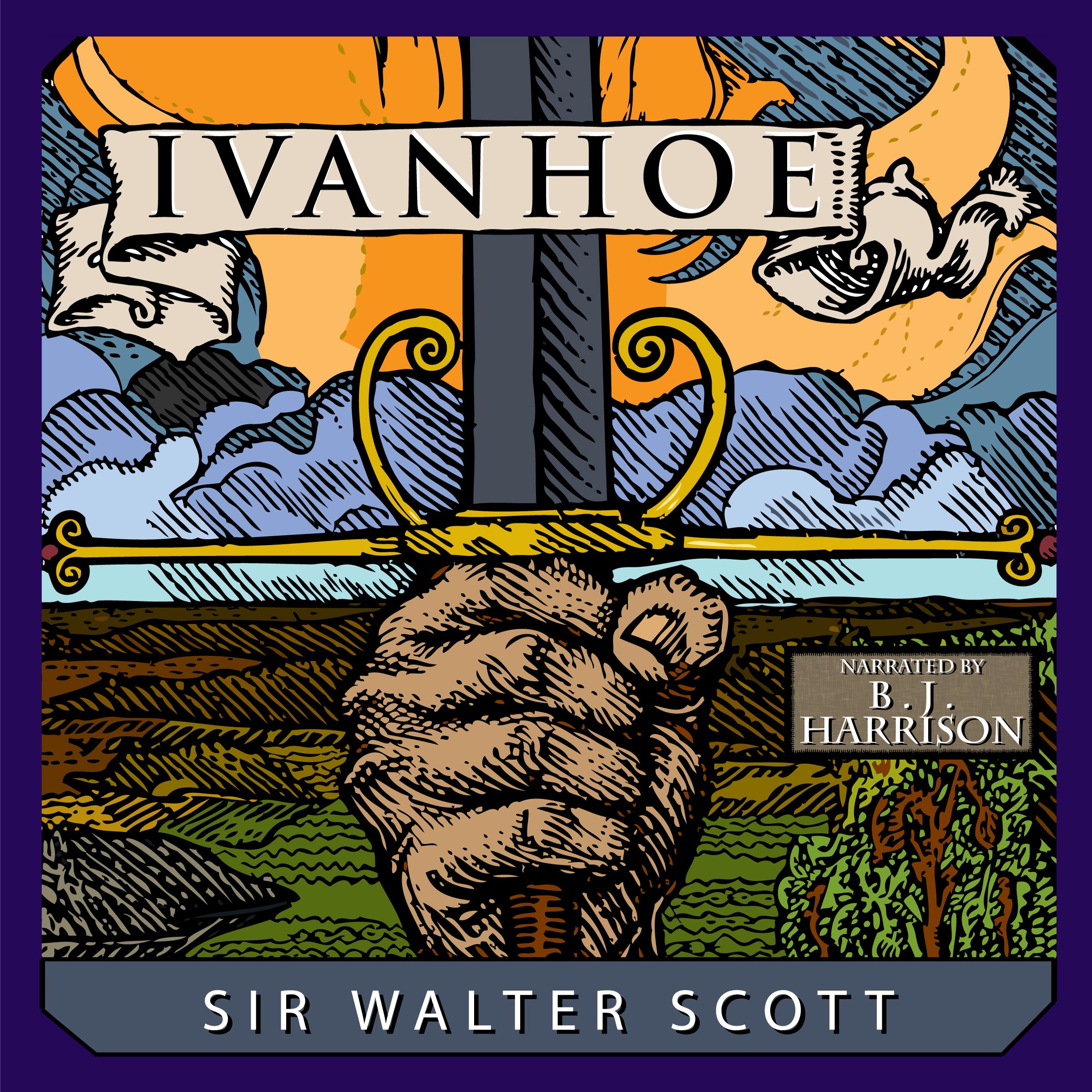 Cover art for Ivanhoe
