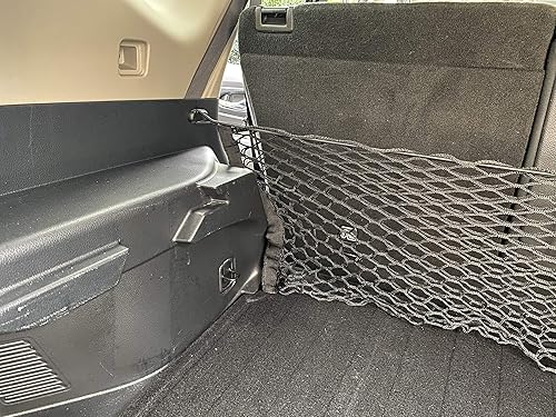 Miniatura 3 de Red de carga de malla para maletero estilo sobre para asiento trasero para Nissan Rogue S SV SL Platinum 2014-2020  Accesorios de coche