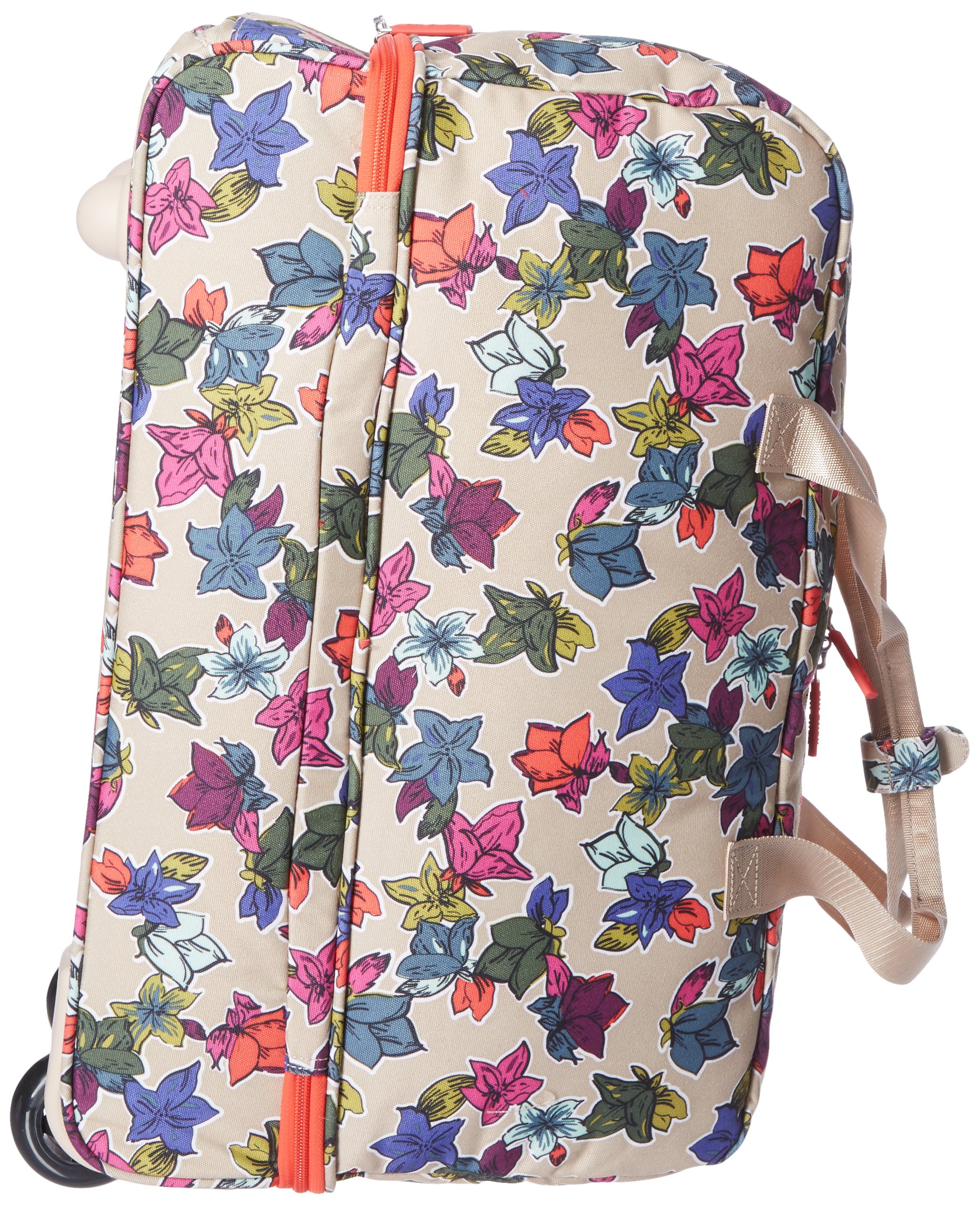Vera Bradley Womens Lighten Up Wheeled Duffle Carry On Luggage