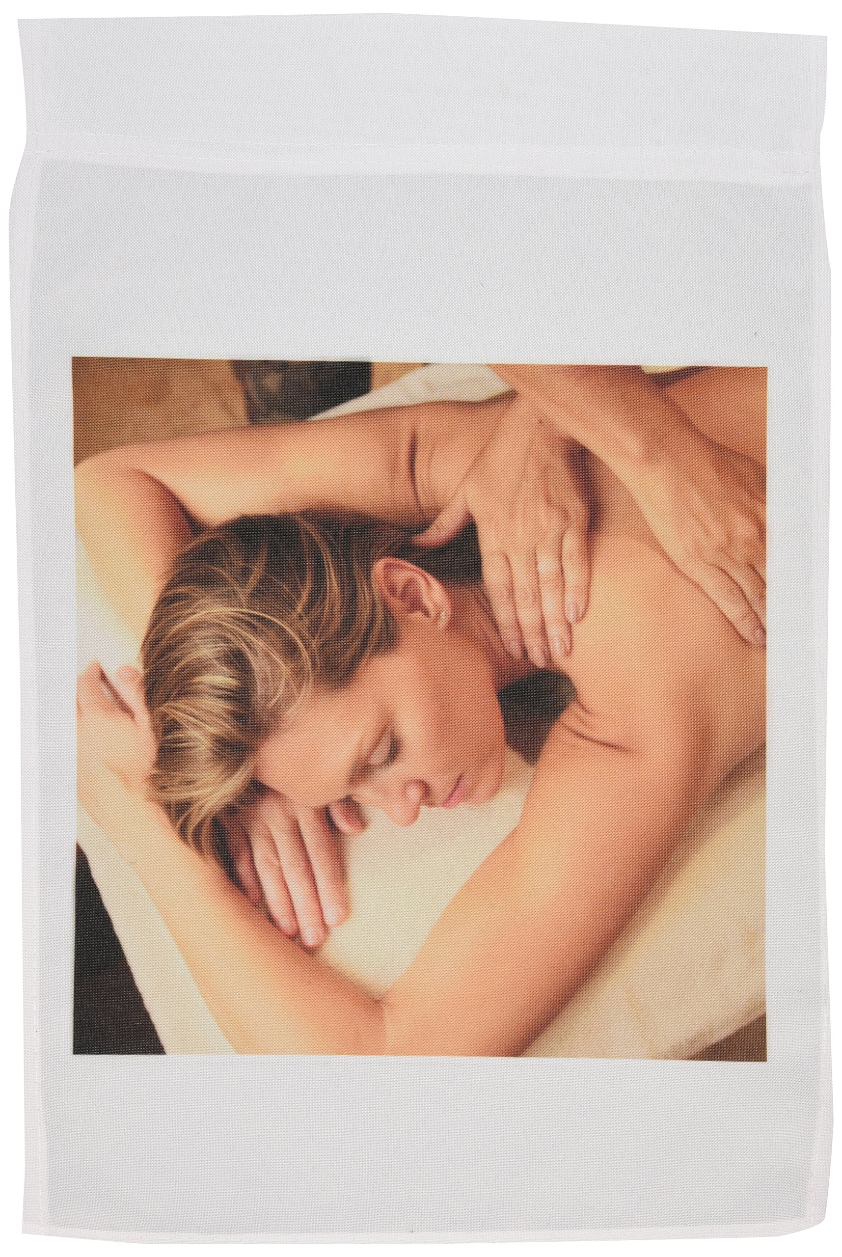 3dRose Ojo Caliente Mineral Springs and Spa, New Mexico - US32 JMR1095 - Julien McRoberts - Garden Flag, 30cm by 46cm