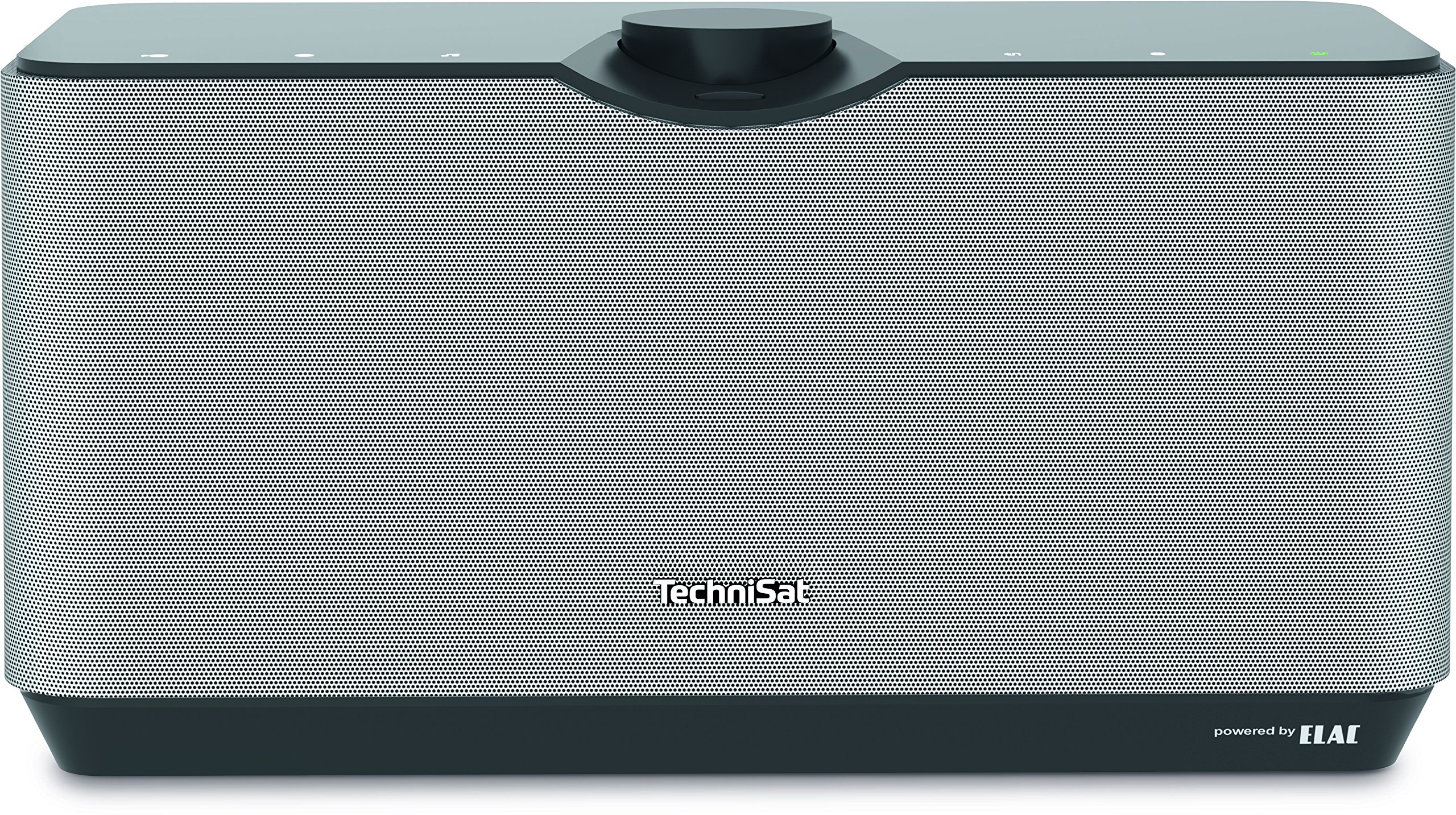TechniSat AUDIOMASTER MR3 90 Watt WLAN-Lautsprecher Internetradio Multiroom Speaker Bluetooth schwarz/silber
