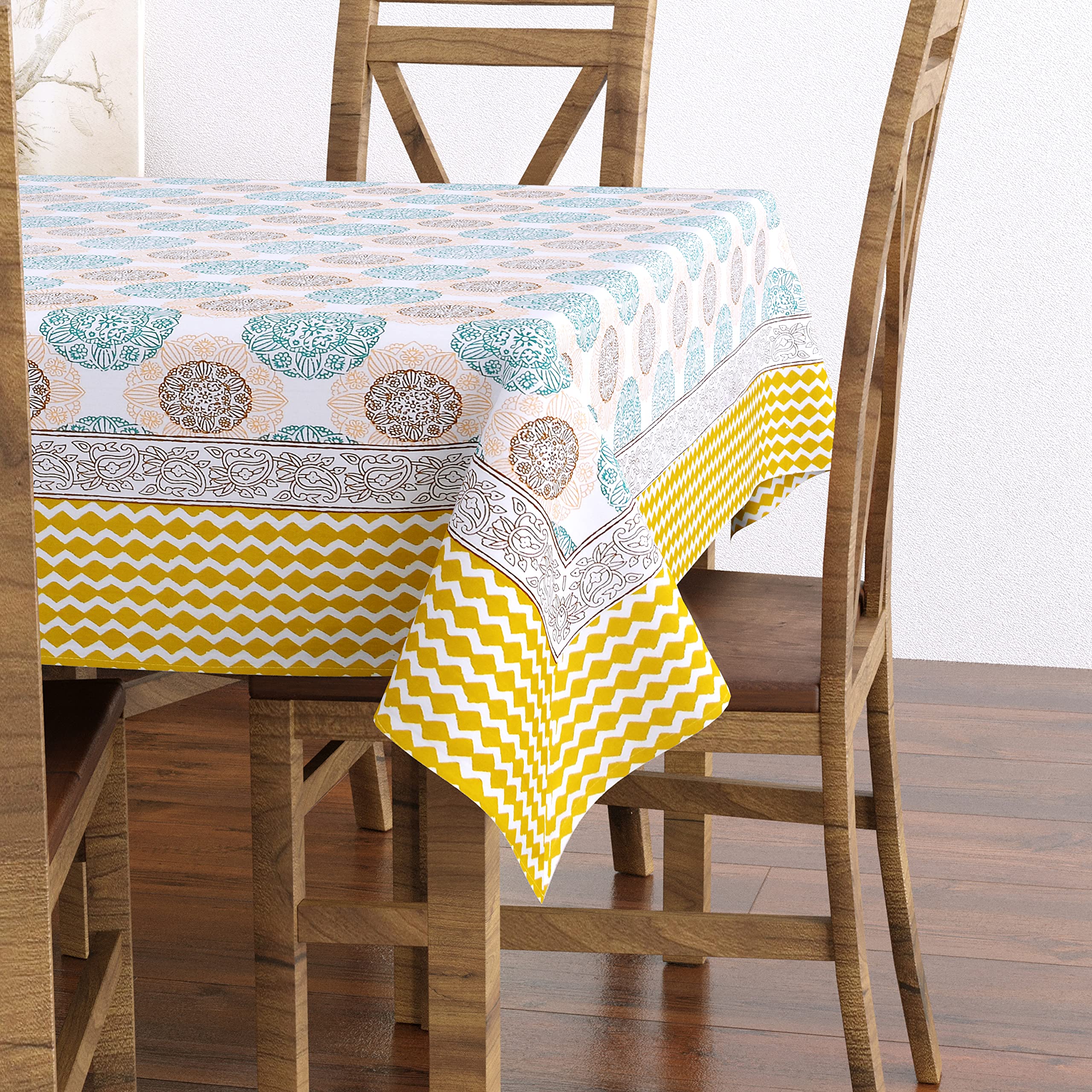 See full amazon price history chart for BLOCKS OF INDIA Table Cloth for 6 Seater (Yellow Green Circle)(Cotton, Rectangular, pack of 1) BLOCKS OF INDIA Table Cloth for 6 Seater (Yellow Green Circle)(Cotton, Rectangular, pack of 1) (B09VYVKSCQ) Amazon Price History, Amazon Price Tracker