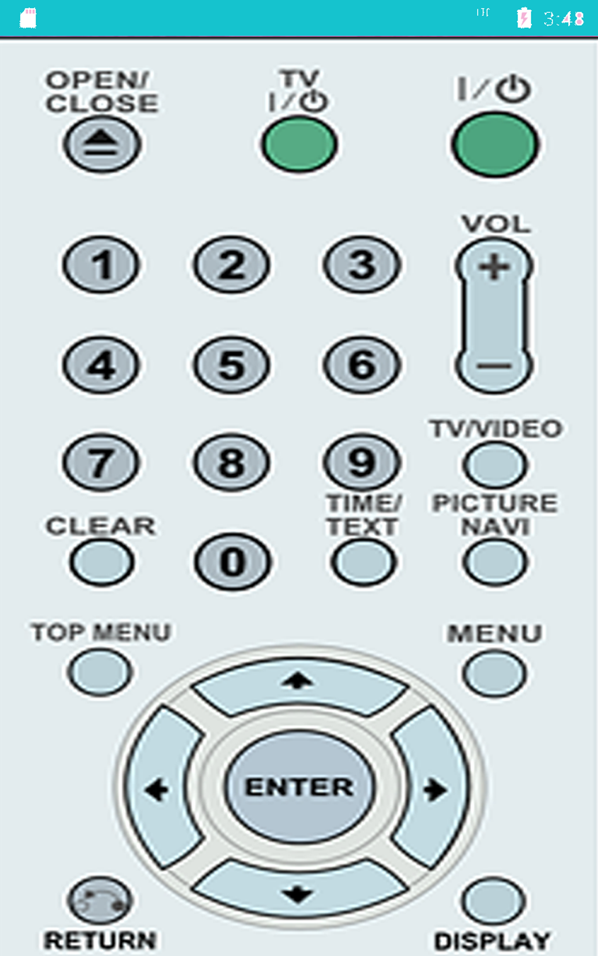 PRO TV remote control for Android