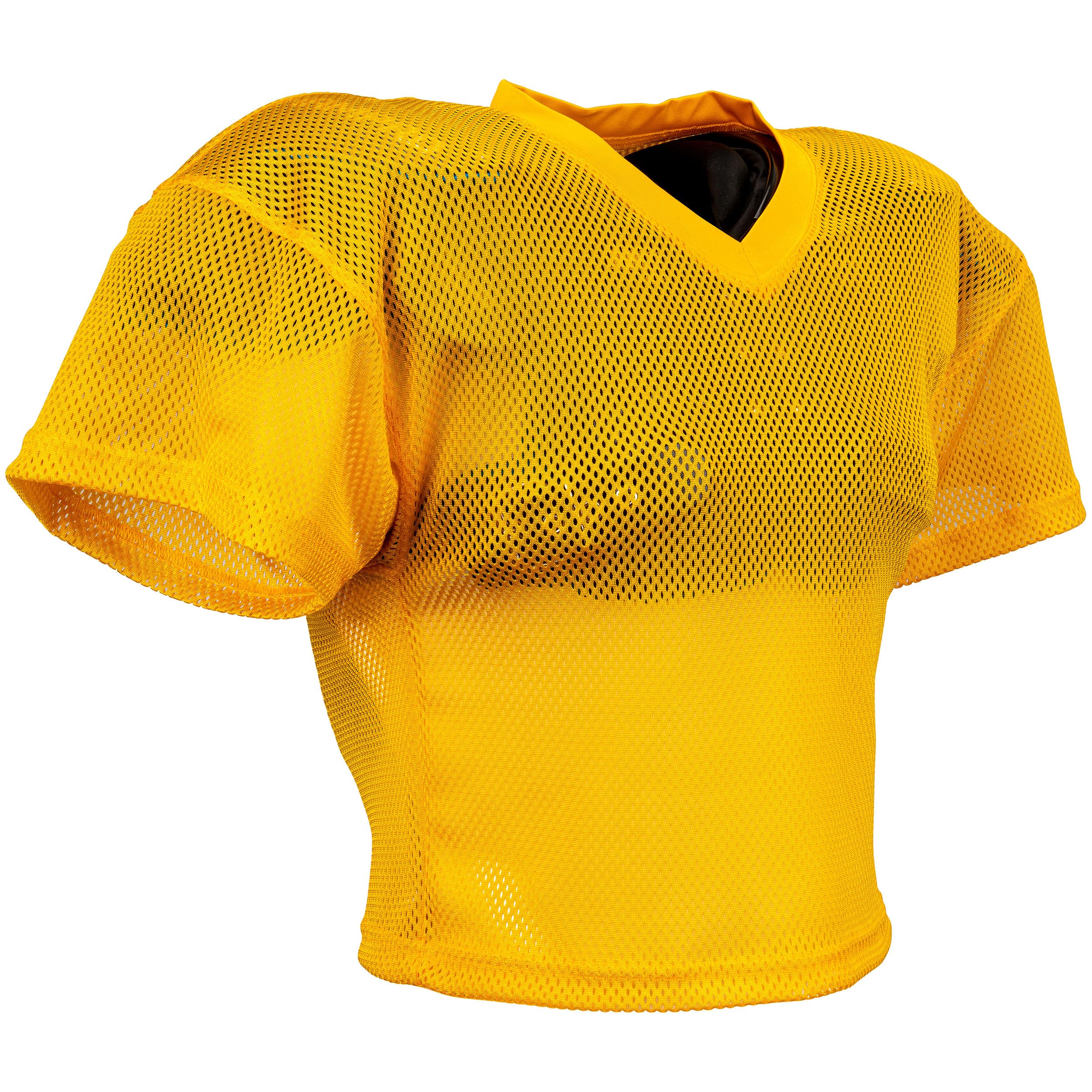 CHAMPRO Men's Shuffle Adult Football Practice Jersey Gold