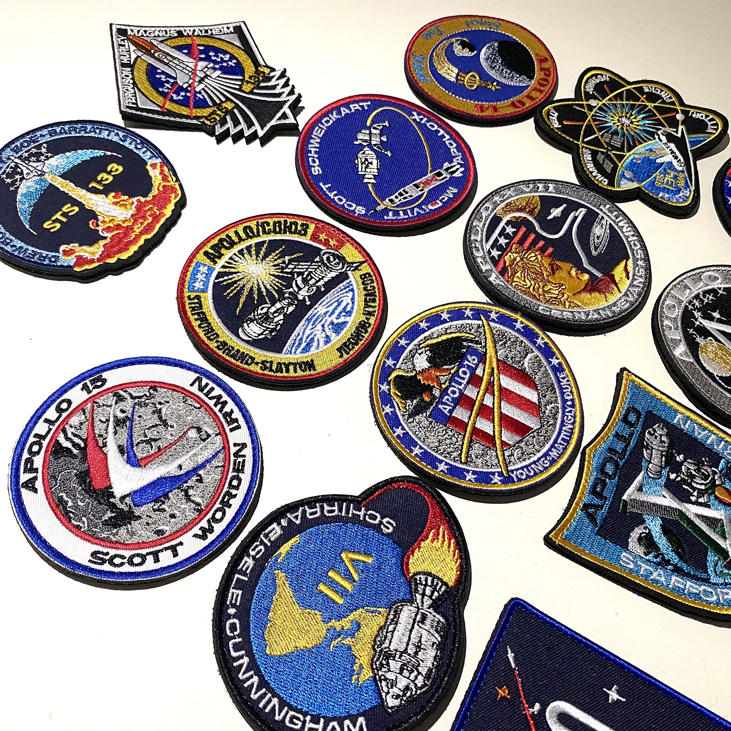 Amazon.co.jp: TERA NASA パッチ ワッペン ミリタリー 刺繍 ベルクロ